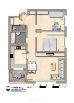 3-Zimmer-Wohnung kaufen in Tulln – 72 m², € 265.000 – Bild 19 von 19
