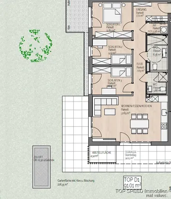 4-Zimmer-Wohnung kaufen in Liezen – 91,01 m², € 644.000 – Bild 8 von 8