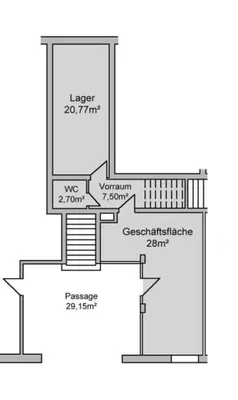 Gewerbeimmobilie mieten in Grieskirchen – 60 m², € 561 – Bild 6 von 6