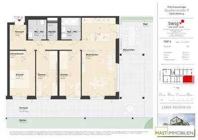 4-Zimmer-Wohnung kaufen in Mödling – 85,53 m², € 699.000 – Bild 17 von 18