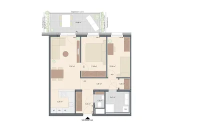 3-Zimmer-Wohnung kaufen in Wien – 63,15 m², € 440.000 – Bild 12 von 12
