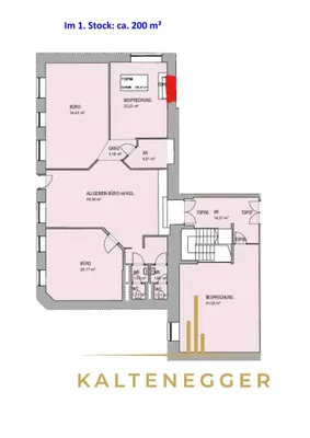 10-Zimmer-Gewerbeimmobilie mieten in Wien – 608 m², € 5.243 – Bild 15 von 16