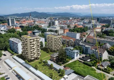 2-Zimmer-Wohnung kaufen in Klagenfurt – 36,7 m², € 259.000 – Bild 3 von 4