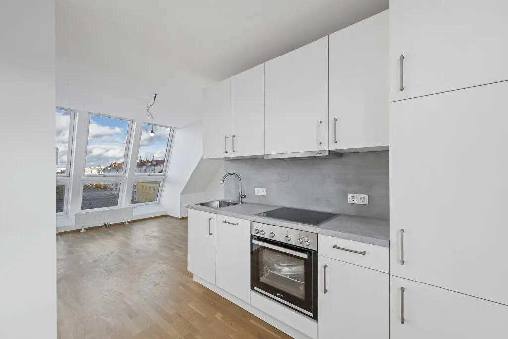 Herrliche 2 Zimmer Maisonette mit traumhafter Terrasse und Einbauküche – pohled 2