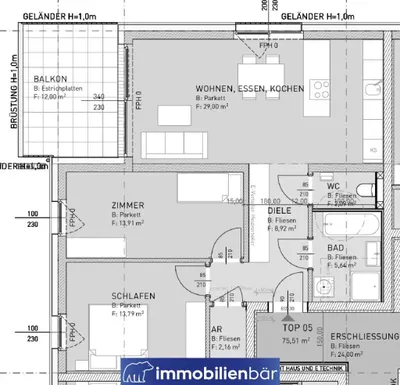 2-Zimmer-Wohnung mieten in Ried im Innkreis – 75,51 m², € 841 – Bild 11 von 11