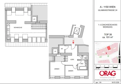 3-Zimmer-Wohnung mieten in Wien – 101 m², € 1.995 – Bild 20 von 21