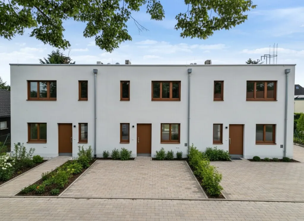 Nur noch ein Haus verfübar! Platz zum Leben: 136m² Wohnfläche & 54m² Wohn-/Essbereich im Grünen - Widok 3