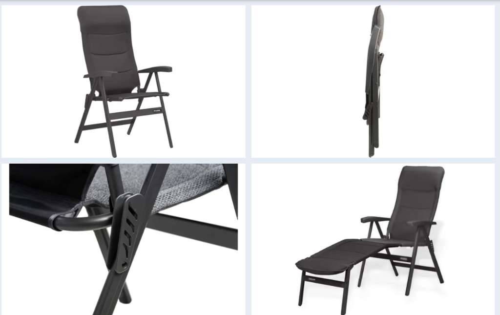 Deluxe Campingstuhl inkl. Beinauflage - von Fritz Berger - bis 150 kg  belastbar,  75,- (2542 Kottingbrunn) - willhaben