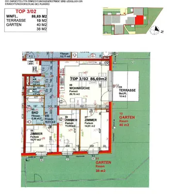 4-Zimmer-Wohnung kaufen in Korneuburg – 87 m², € 400.000 – Bild 28 von 28