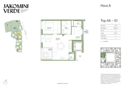 2-Zimmer-Wohnung kaufen in Graz – 48,87 m², € 261.000 – Bild 19 von 19
