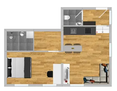 2-Zimmer-Wohnung mieten in Wels – 46 m², € 735 – Bild 11 von 12