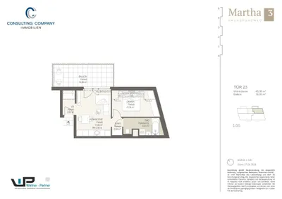 1-Zimmer-Wohnung kaufen in Wien – 31,29 m², € 196.500 – Bild 29 von 35