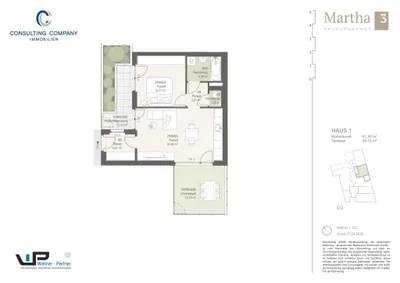 1-Zimmer-Wohnung kaufen in Wien – 31,29 m², € 196.500 – Bild 4 von 35