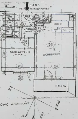 2-Zimmer-Wohnung mieten in Graz – 46 m², € 753 – Bild 9 von 9