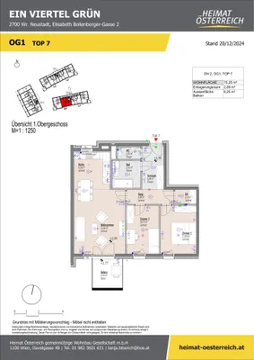 3-Zimmer-Wohnung kaufen in Wiener Neustadt – 76,15 m², € 250.027 – Bild 21 von 32