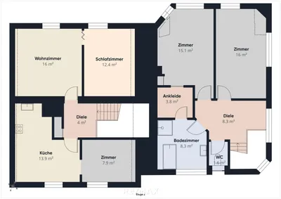 6-Zimmer-Gewerbeimmobilie kaufen in Linz Land – 207 m², € 598.000 – Bild 23 von 24