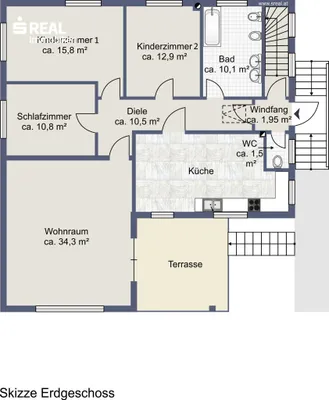 7-Zimmer-Haus kaufen in Korneuburg – 190 m², € 415.000 – Bild 30 von 30