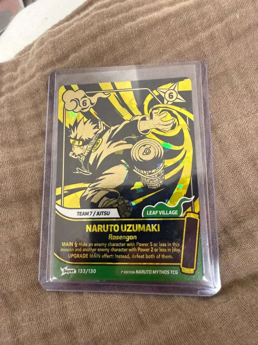 Naruto Mythos TCG - Naruto Uzumaki (Secret Rare 1st Edition), € 79