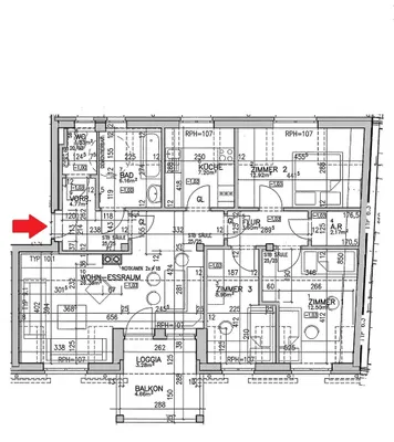 4-Zimmer-Wohnung mieten in Voitsberg – 86,5 m², € 1.159 – Bild 14 von 15