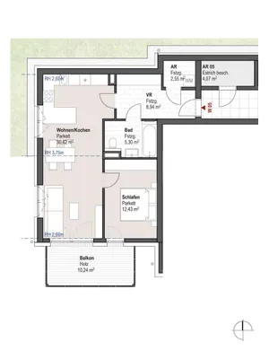 2-Zimmer-Wohnung kaufen in Zell am See – 59,84 m², € 406.517 – Bild 11 von 11