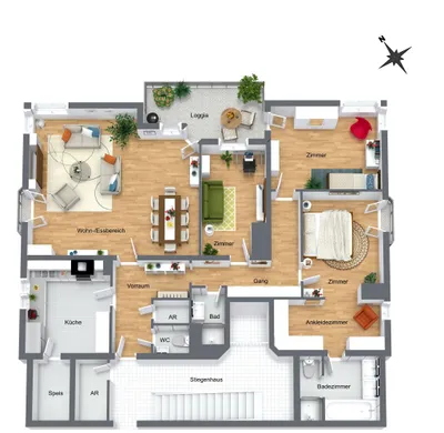 4-Zimmer-Wohnung mieten in Wien – 156,83 m², € 2.584 – Bild 37 von 37