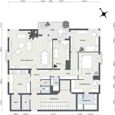 4-Zimmer-Wohnung mieten in Wien – 156,83 m², € 2.584 – Bild 36 von 37