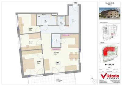 4-Zimmer-Wohnung kaufen in Salzburg-Umgebung – 97,38 m², € 678.000 – Bild 5 von 8