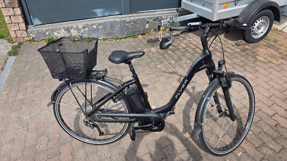 Flyer E-bike Damen Tiefeinsteiger neuwertig,  1.000,- (4271 Sankt Oswald  bei Freistadt) - willhaben