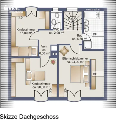 4-Zimmer-Haus kaufen in Bruck an der Leitha – 159,9 m², € 425.000 – Bild 17 von 18