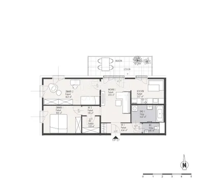 3-Zimmer-Wohnung kaufen in Wien – 69,39 m², € 493.000 – Bild 8 von 8