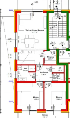 3-Zimmer-Wohnung kaufen in Steyr – 77,48 m², € 349.000 – Bild 23 von 29