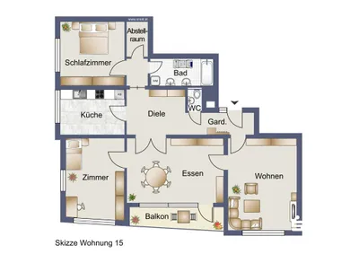 4-Zimmer-Wohnung mieten in Dornbirn – 118,5 m², € 1.897 – Bild 8 von 8