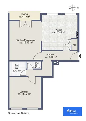 2-Zimmer-Wohnung kaufen in Wolfsberg – 72 m², € 199.000 – Bild 14 von 14