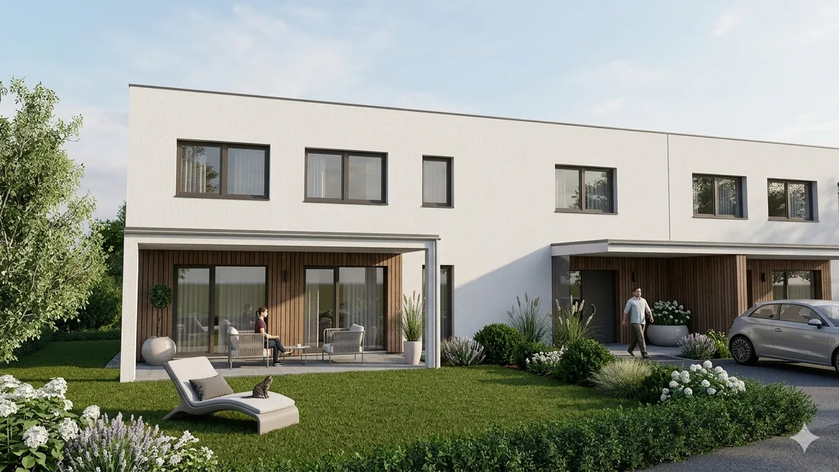 Modernes Doppelhaus in Sierning - ein Zuhause für die ganze Familie - Widok 2