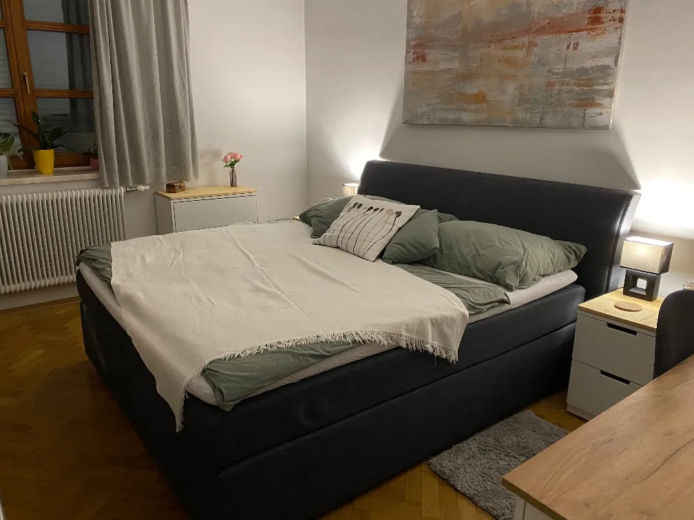 Boxspringbett zu verschenken, € 0,- (2362 Biedermannsdorf)