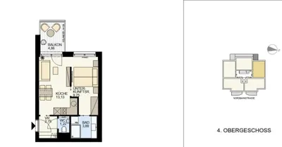 2-Zimmer-Wohnung kaufen in Wien – 30,74 m², € 235.060 – Bild 9 von 13