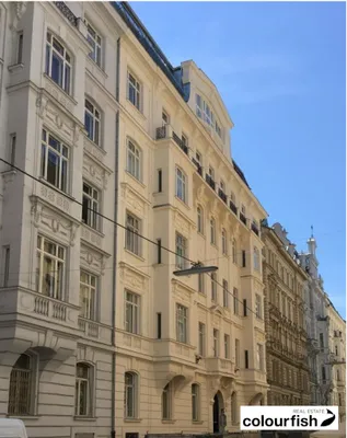 Neu sanierter Altbau beim Schwarzenbergplatz