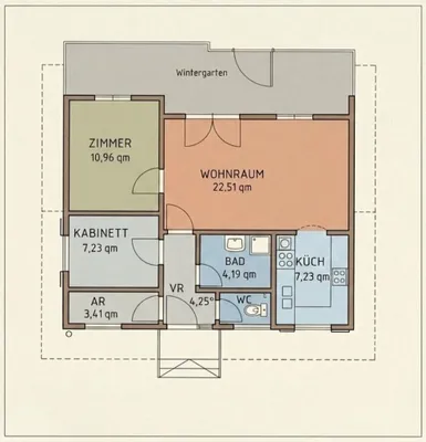 4-Zimmer-Haus kaufen in Wien – 85 m², € 548.000 – Bild 34 von 38