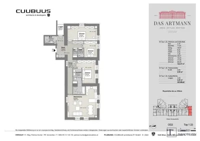 4-Zimmer-Wohnung mieten in Wien – 135 m², € 9.500 – Bild 27 von 27