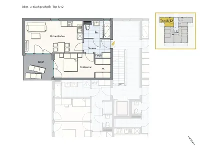 2-Zimmer-Wohnung mieten in Vöcklabruck – 49 m², € 1.023 – Bild 9 von 9