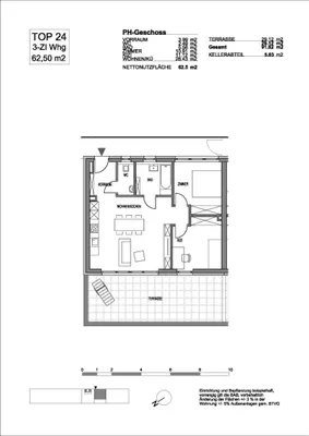 3-Zimmer-Wohnung kaufen in Graz – 62,99 m², € 258.500 – Bild 6 von 6