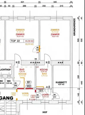 3-Zimmer-Wohnung kaufen in Wien – 65,56 m², € 259.000 – Bild 23 von 24