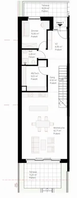 5-Zimmer-Haus kaufen in Baden – 152 m², € 650.000 – Bild 6 von 12