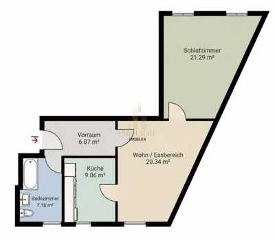 2-Zimmer-Wohnung kaufen in Linz – 64,4 m², € 250.000 – Bild 11 von 12
