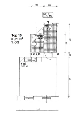 1-Zimmer-Wohnung kaufen in Wien – 33,26 m², € 89.000 – Bild 13 von 14