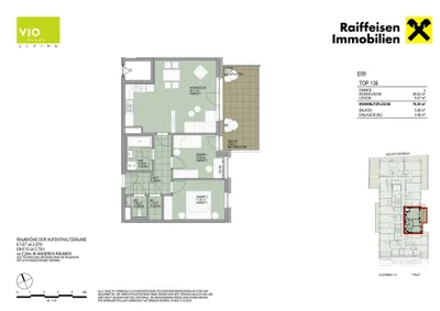 3-Zimmer-Wohnung mieten in Wien – 68,63 m², € 1.850 – Bild 6 von 6