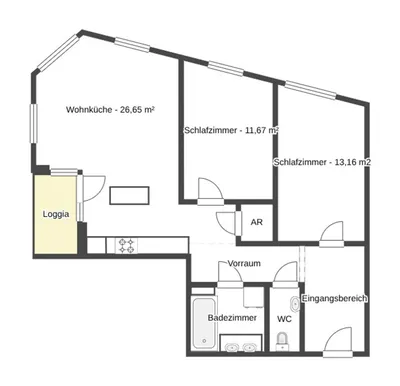 3-Zimmer-Wohnung kaufen in Wien – 72 m², € 399.990 – Bild 16 von 16