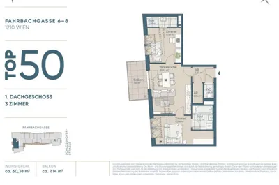3-Zimmer-Wohnung kaufen in Wien – 60,38 m², € 496.200 – Bild 22 von 22