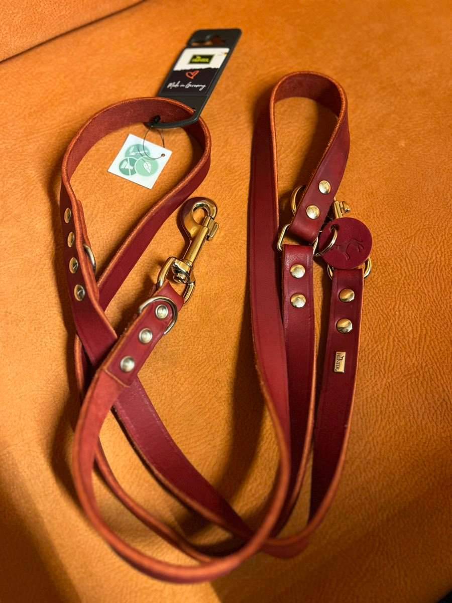 Leine / Hundeleine / Lederleine von Hunter,  40,- (4844 Regau) - willhaben