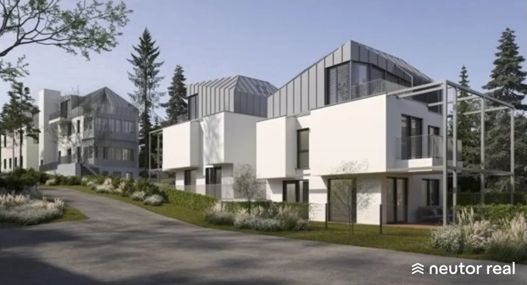 --- HILLSIDE LIVING --- EXKLUSIVE BAUBEWILLIGTE BAUTRÄGERLIEGENSCHAFT AM WILHELMINENBERG MIT BESTANDSHAUS UND NEUBAU VON 2 EFH-HÄUSER – pohled 3